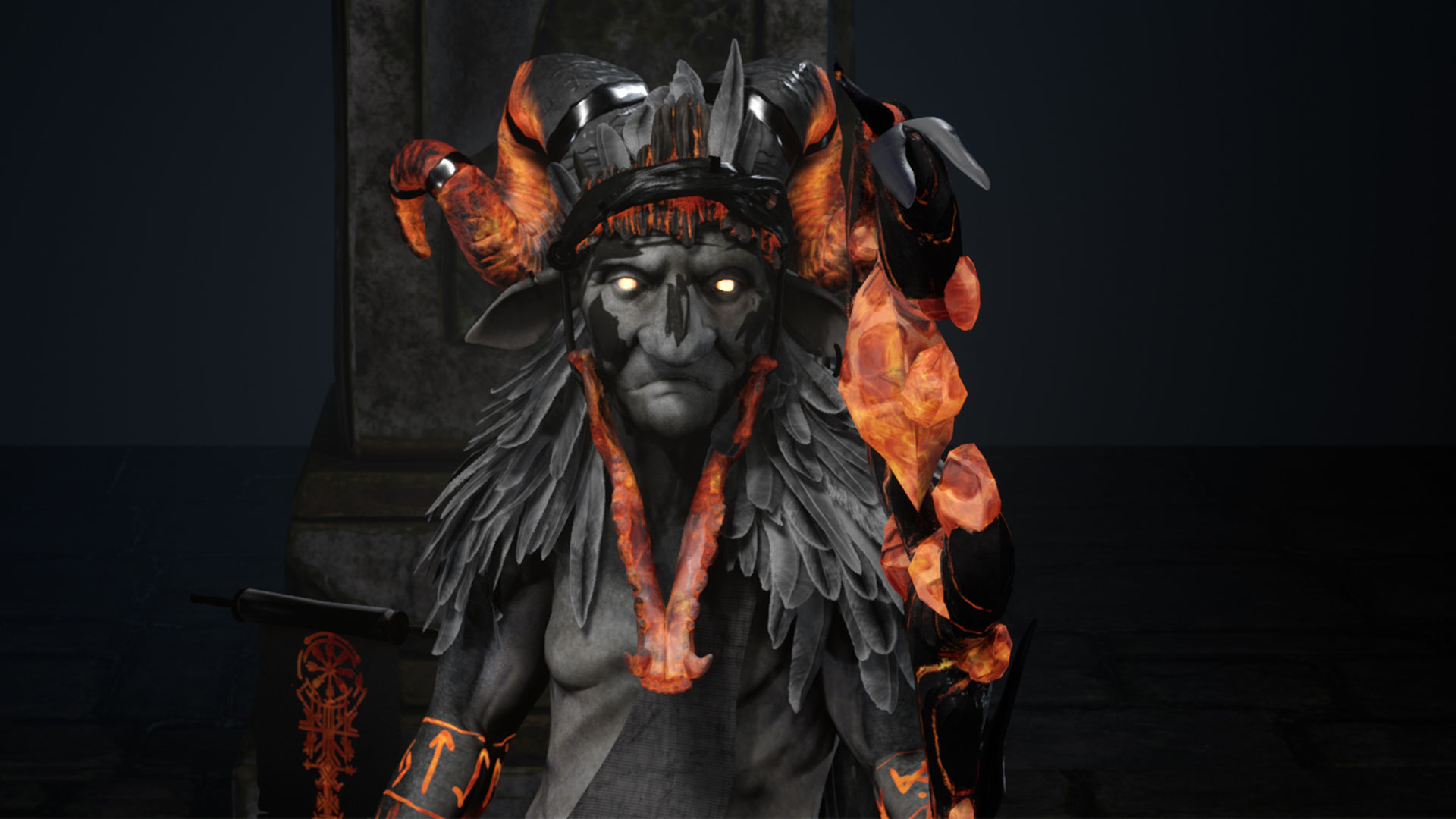 Goblin Mag low poly model Low-poly 3D model_17