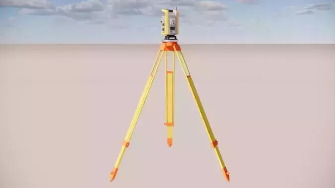 total station  3D print model