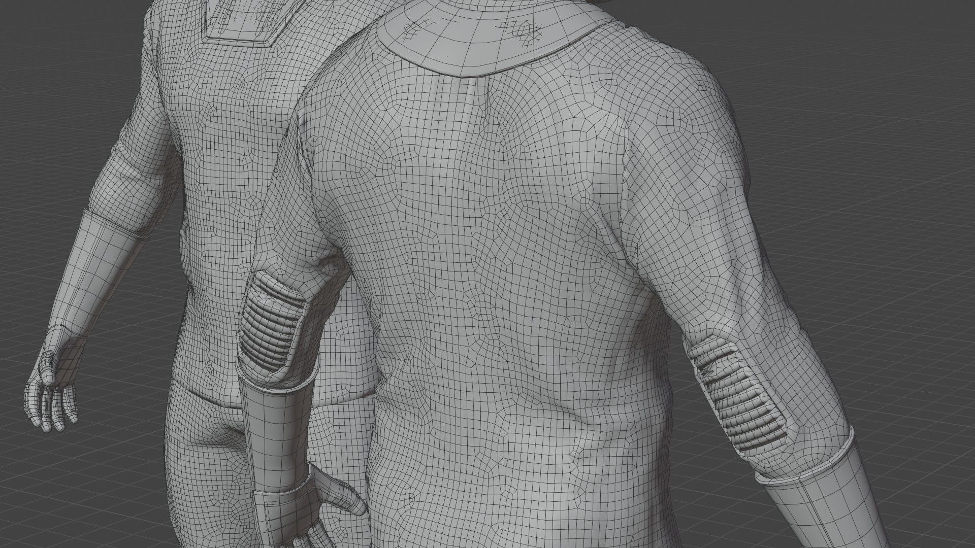 SpaceX Dragon Starman Spacesuit 3D model_18