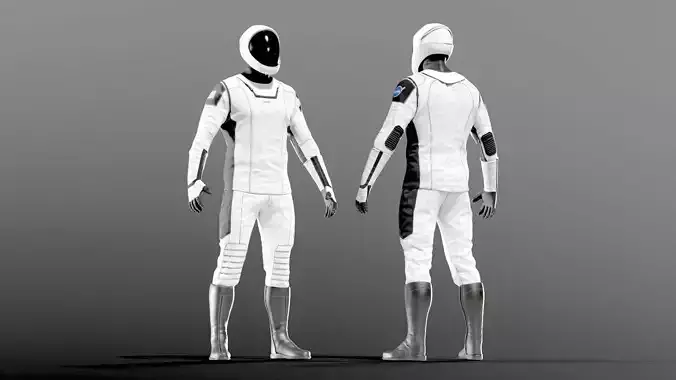 SpaceX Dragon Starman Spacesuit 3D model SpaceX Dragon Starman Spacesuit 3D model