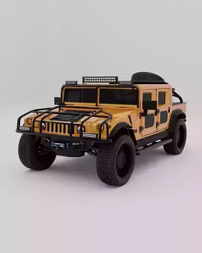 Hummer H1 rugged