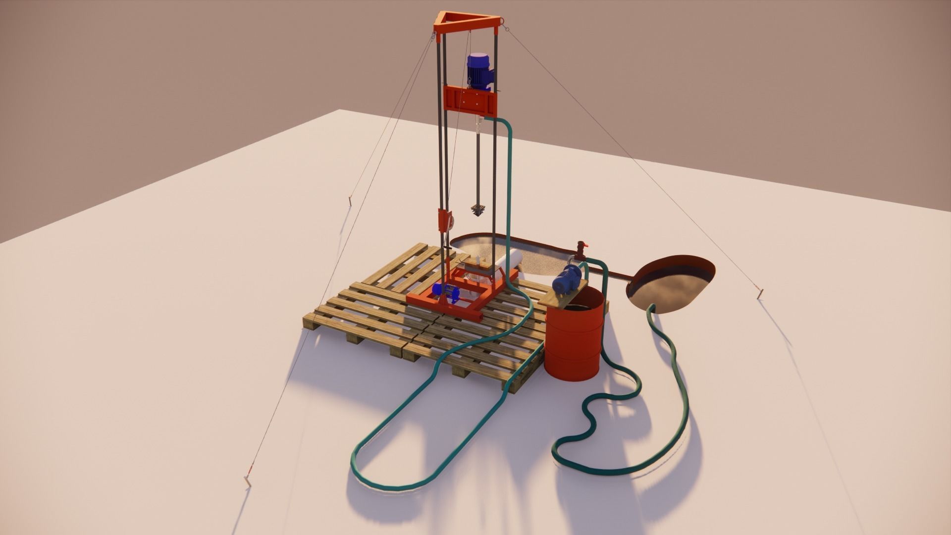 water pumps  3D print model_1