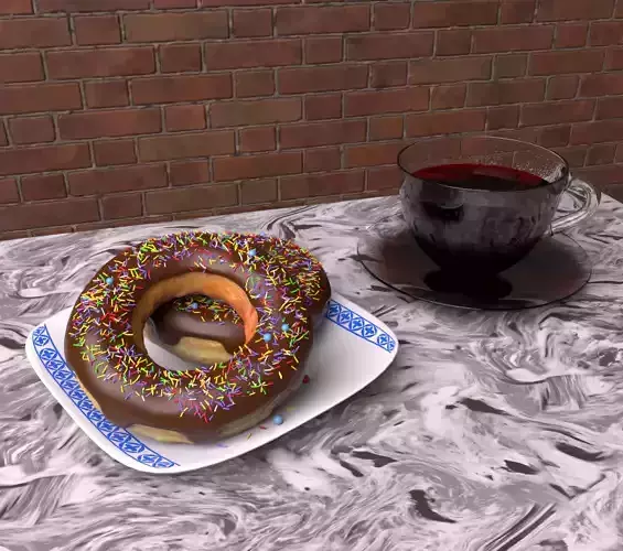 Donuts and Coffee
