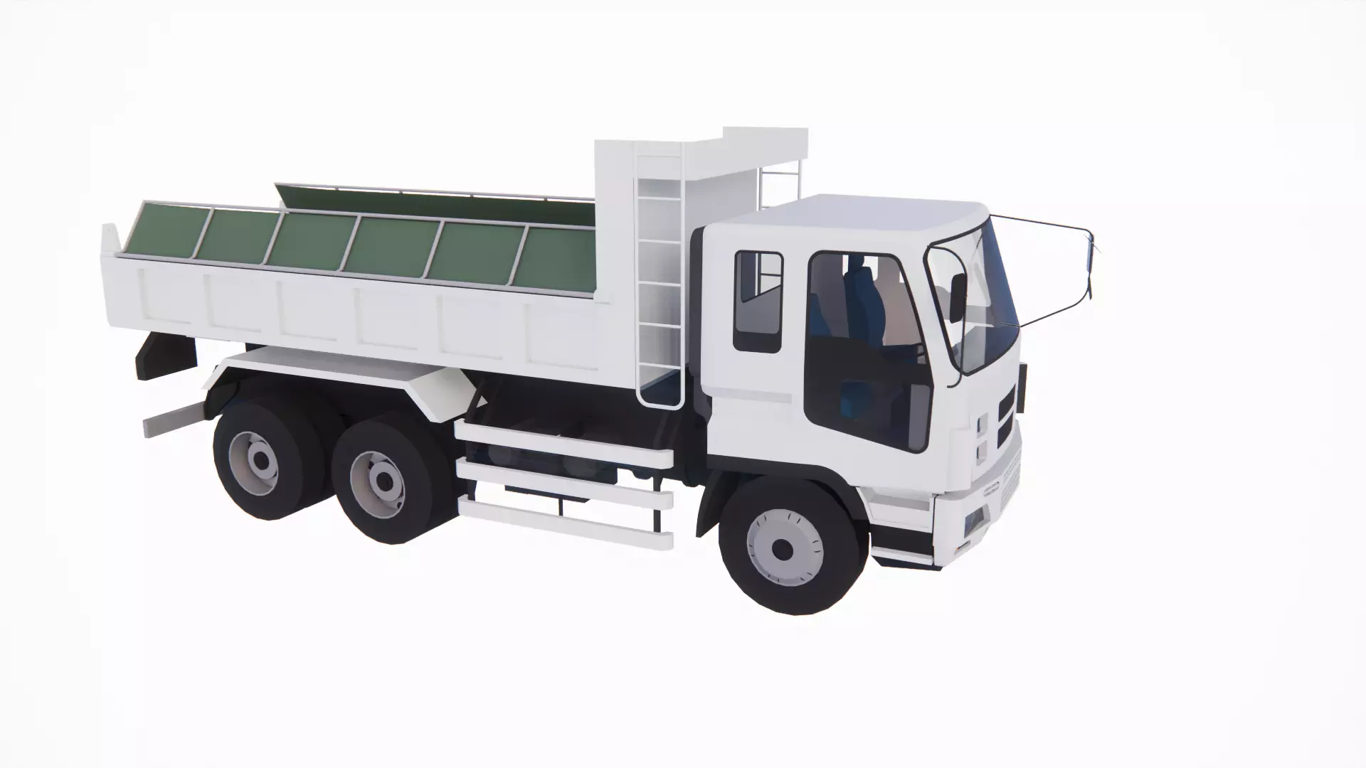 Heavy trucks  3D print model_0