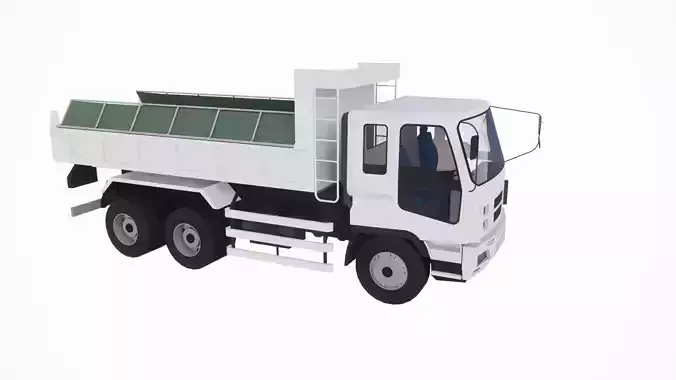 Heavy trucks  3D print model