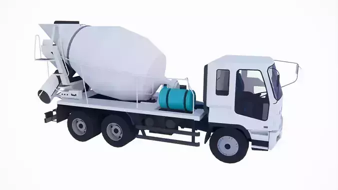 tank truck  3D print model