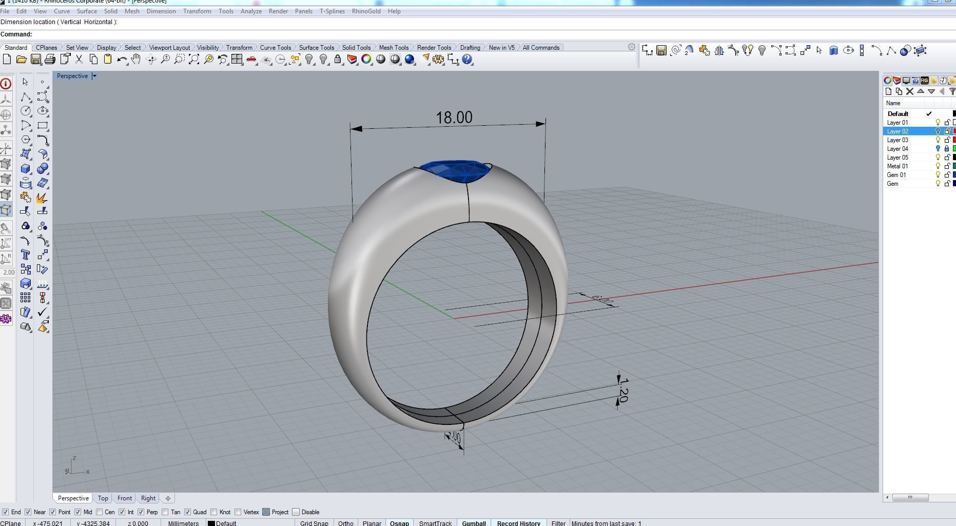 Ring 3D print model 3D print model_9