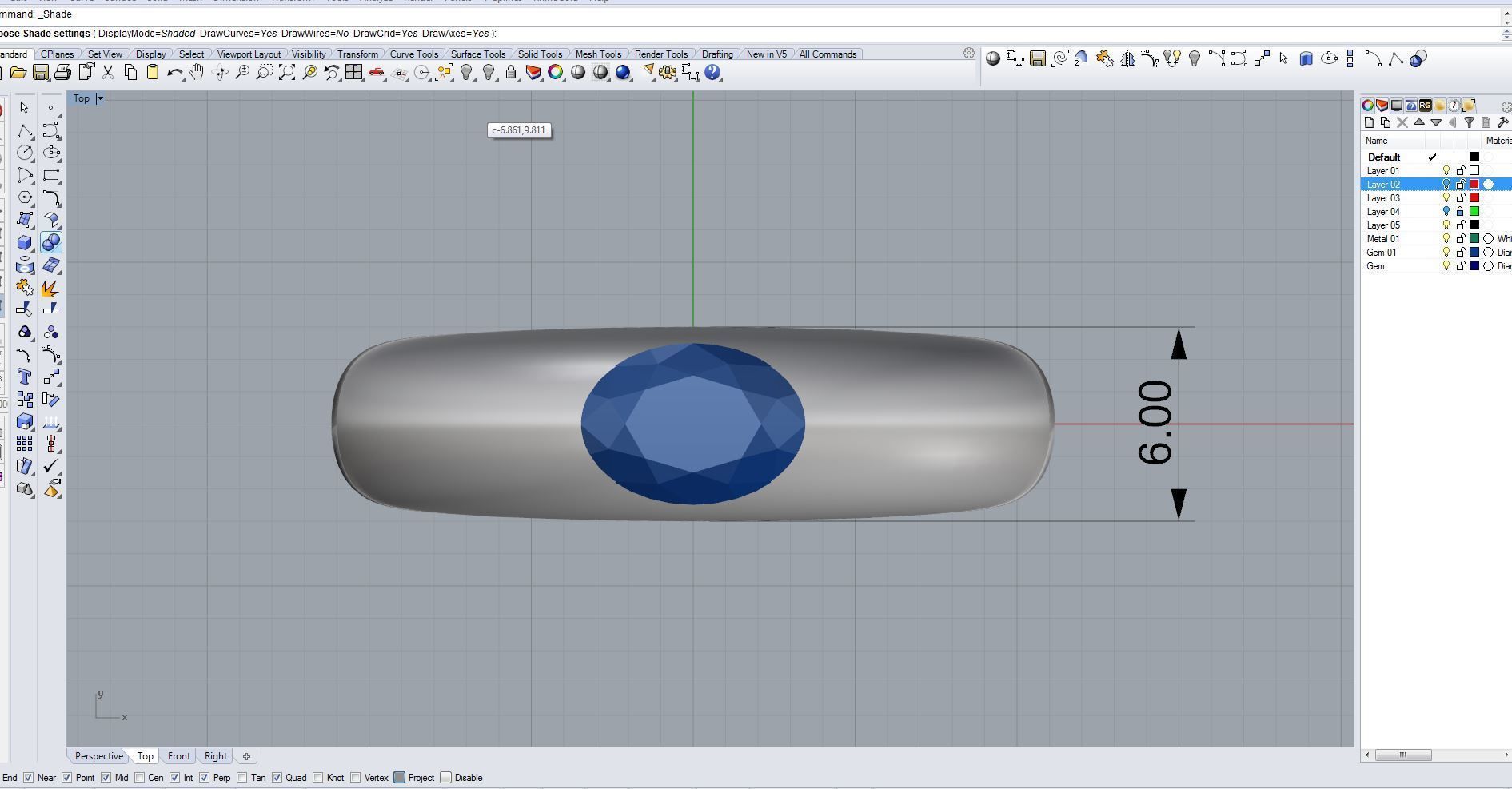 Ring 3D print model 3D print model_1