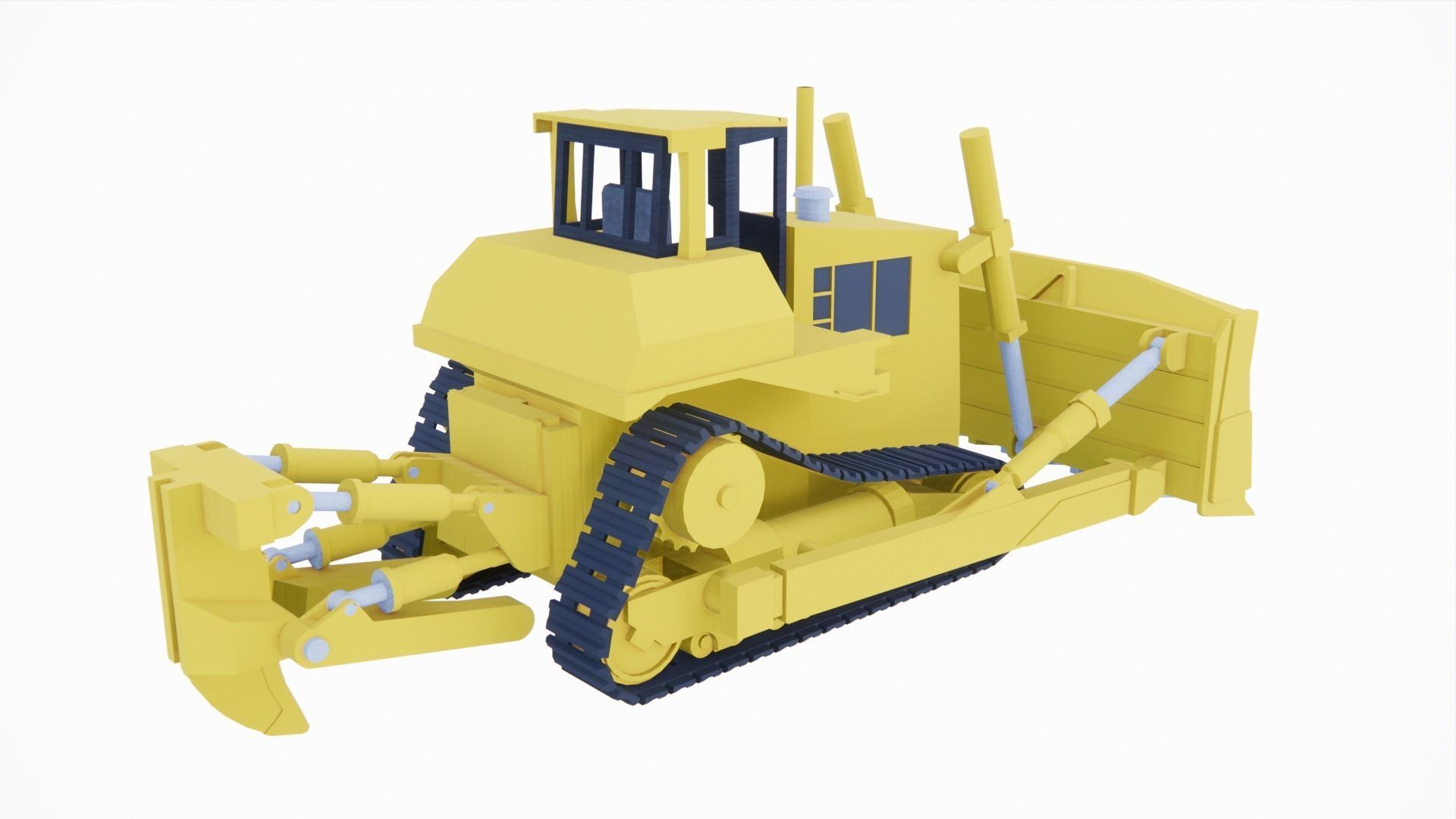Bulldozers bulldozer 3D print model_2