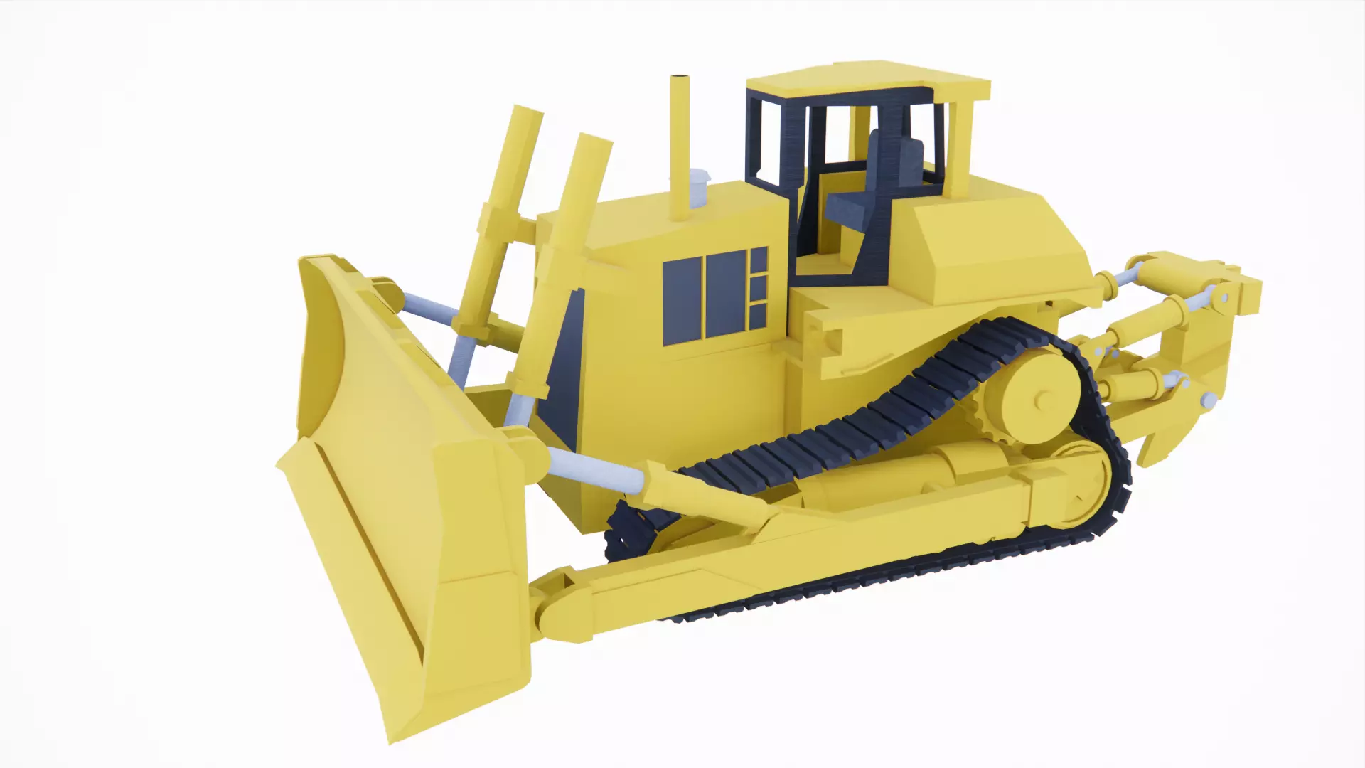 Bulldozers bulldozer 3D print model_0