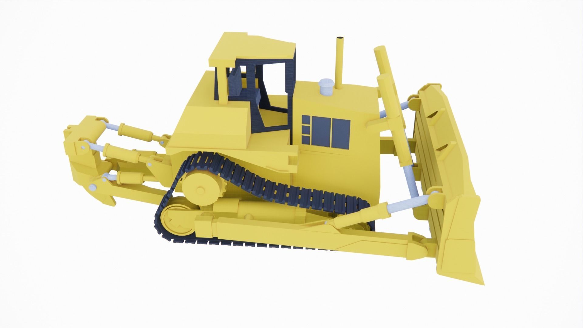 Bulldozers bulldozer 3D print model_3