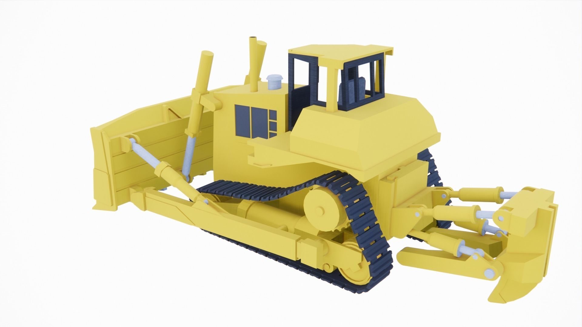 Bulldozers bulldozer 3D print model_1