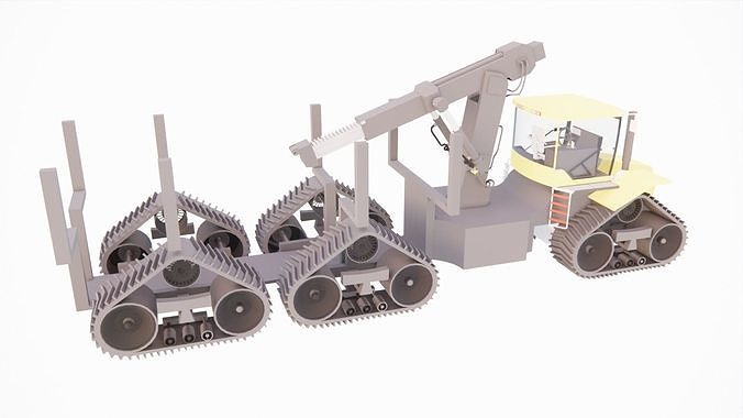 lifting and pulling machines  3D print model