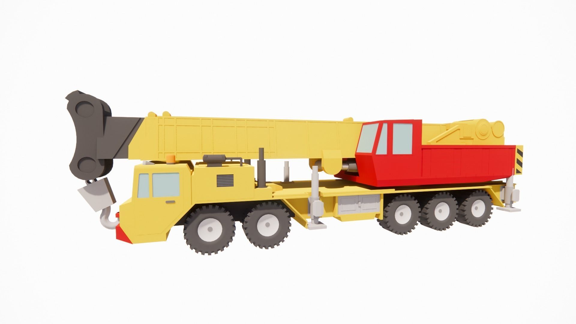 hoisting machine  3D print model_8