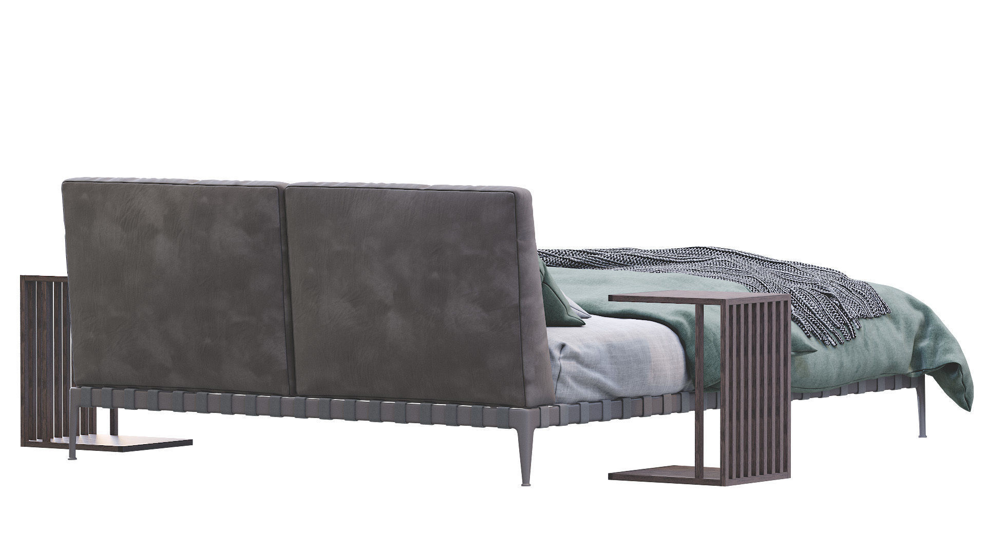 Bed Gregory By Flexform 3D model_5