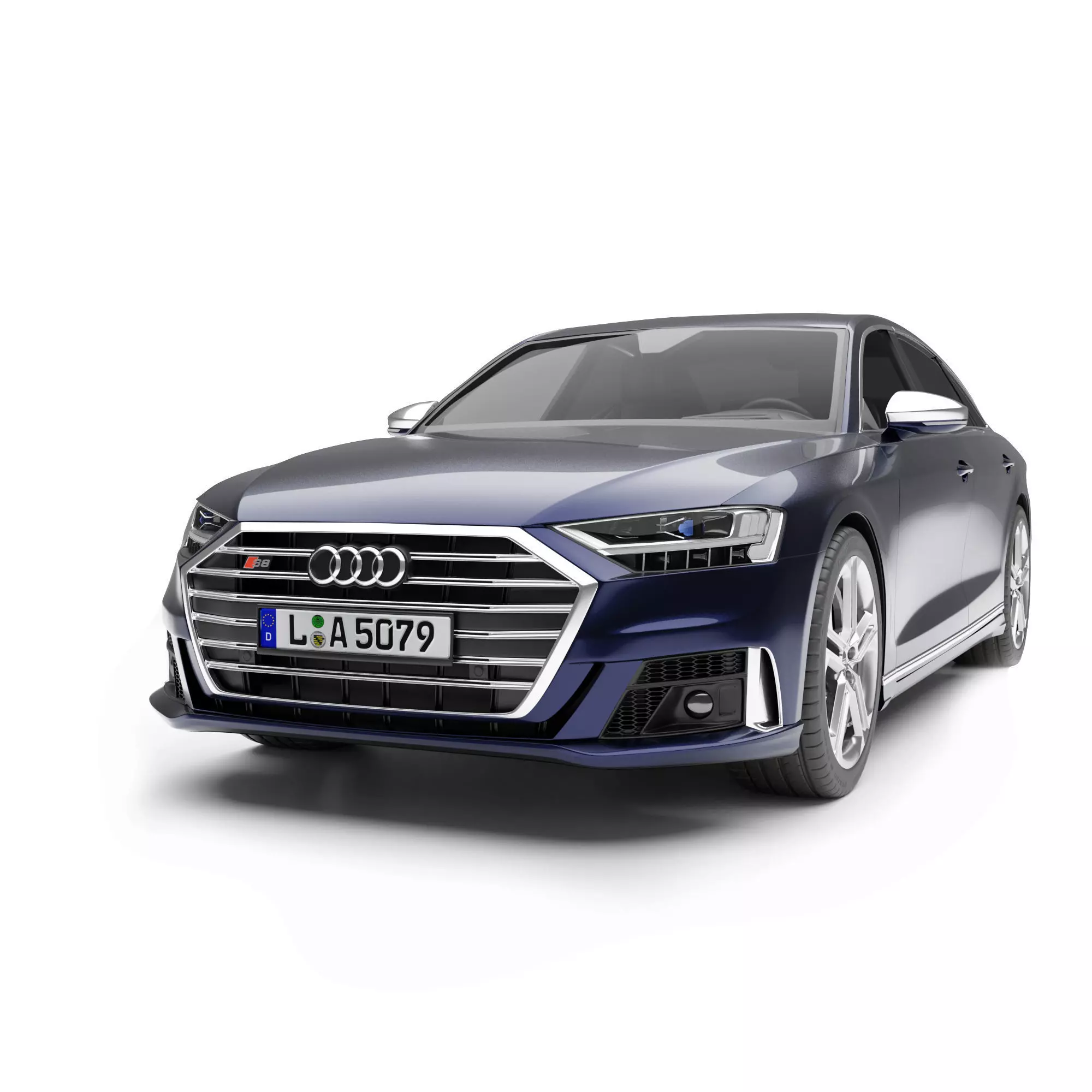 Audi S8 2020 3D Model 3D model