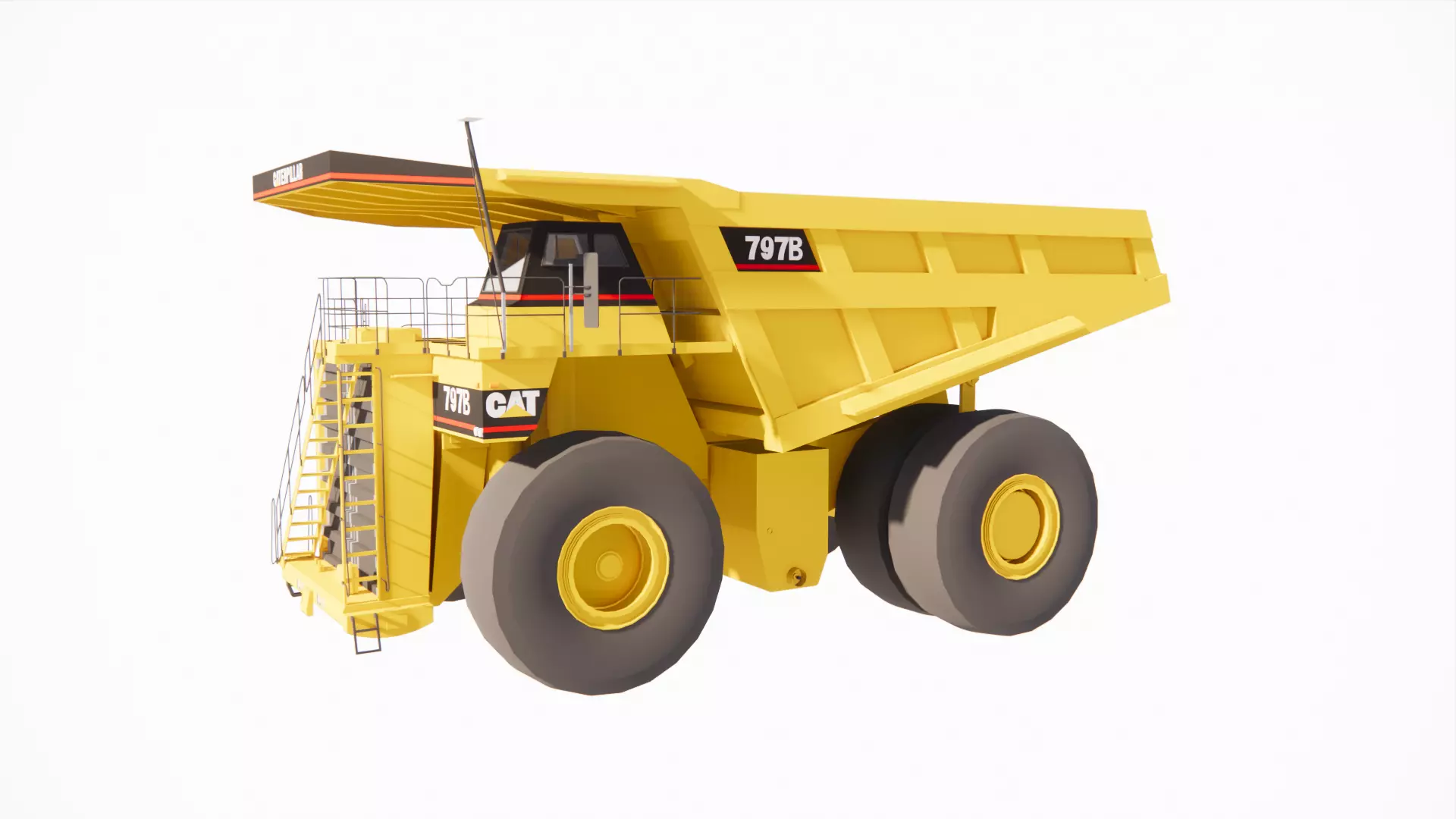 Heavy trucks 3D print model