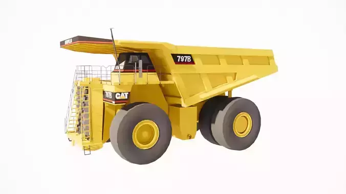 Heavy trucks 3D print model