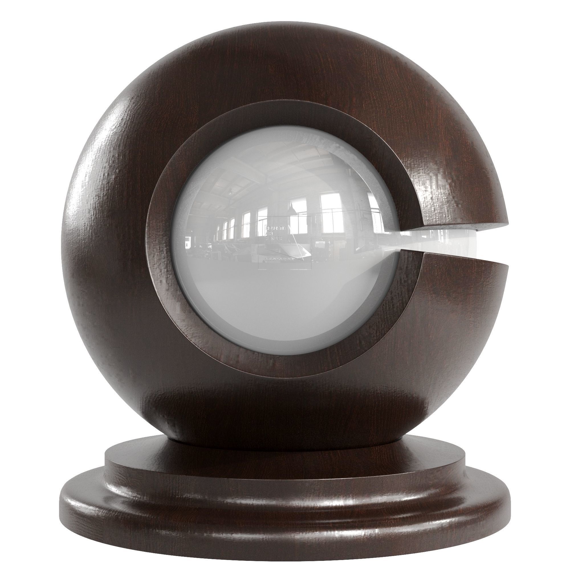 Smooth brown wood Texture_4