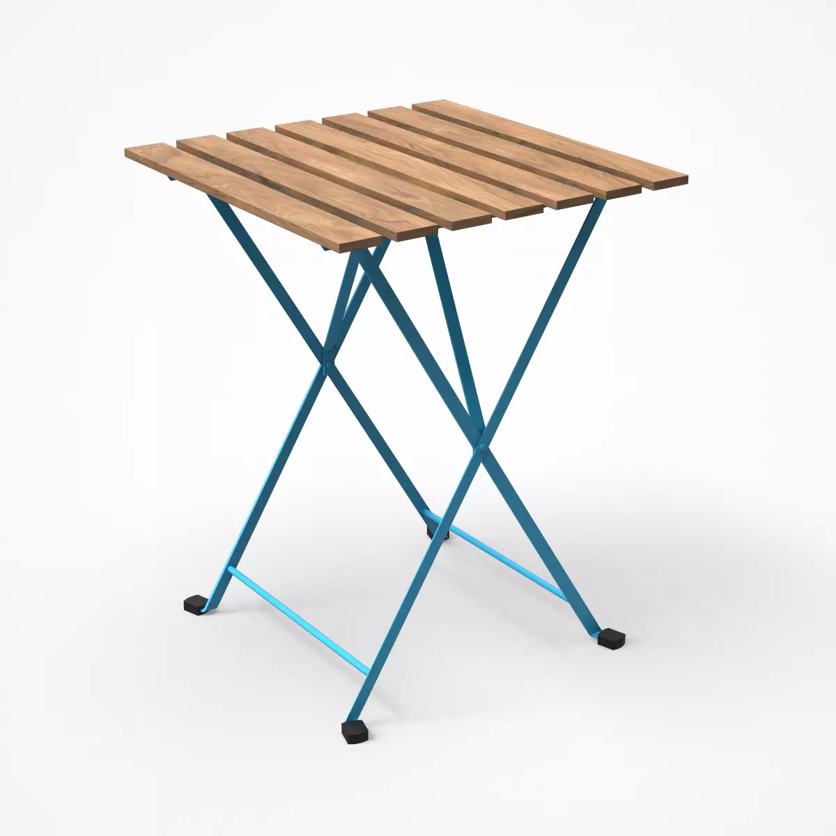 TARNO table blue Low-poly 3D model