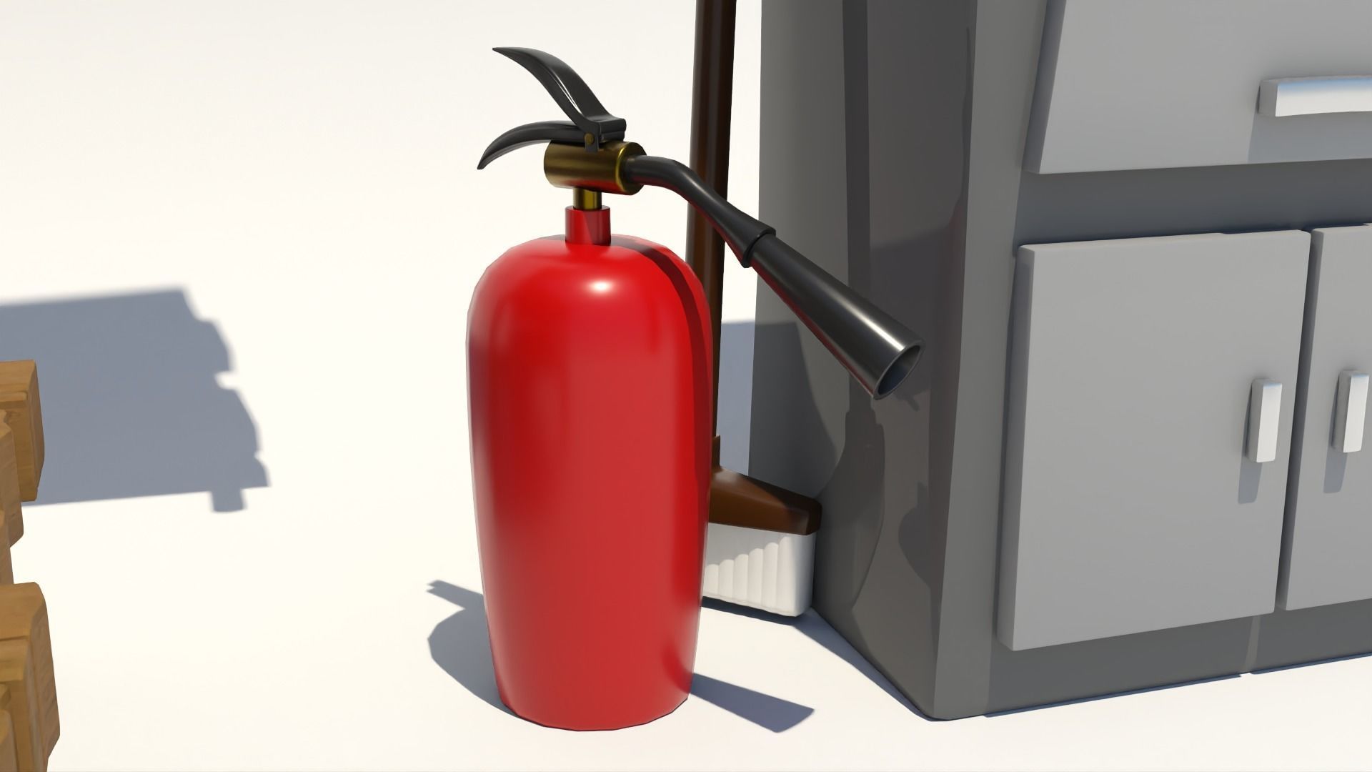 Cartoon Hand Tool Set 3D model_21