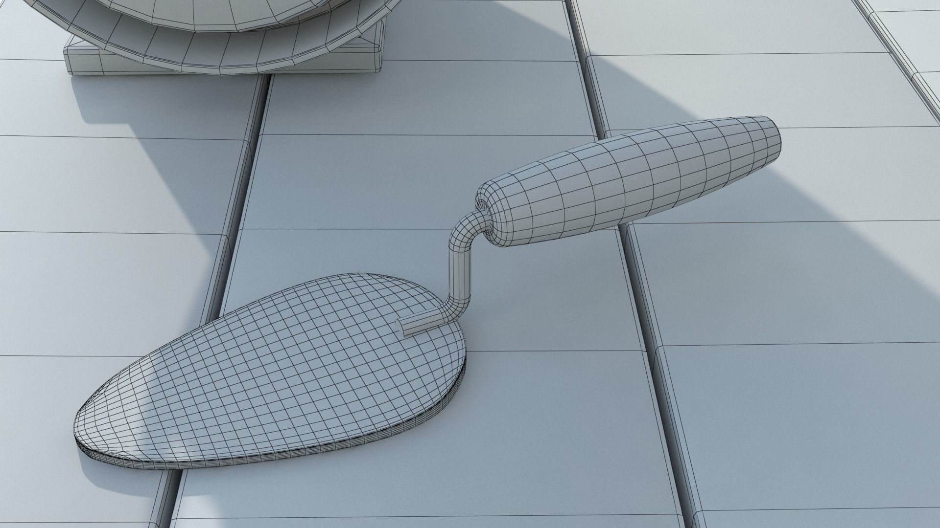 Cartoon Hand Tool Set 3D model_34