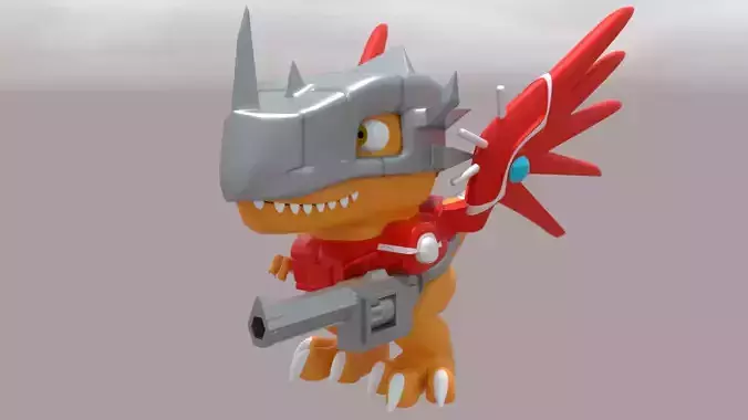 Chibi RizeGreymon