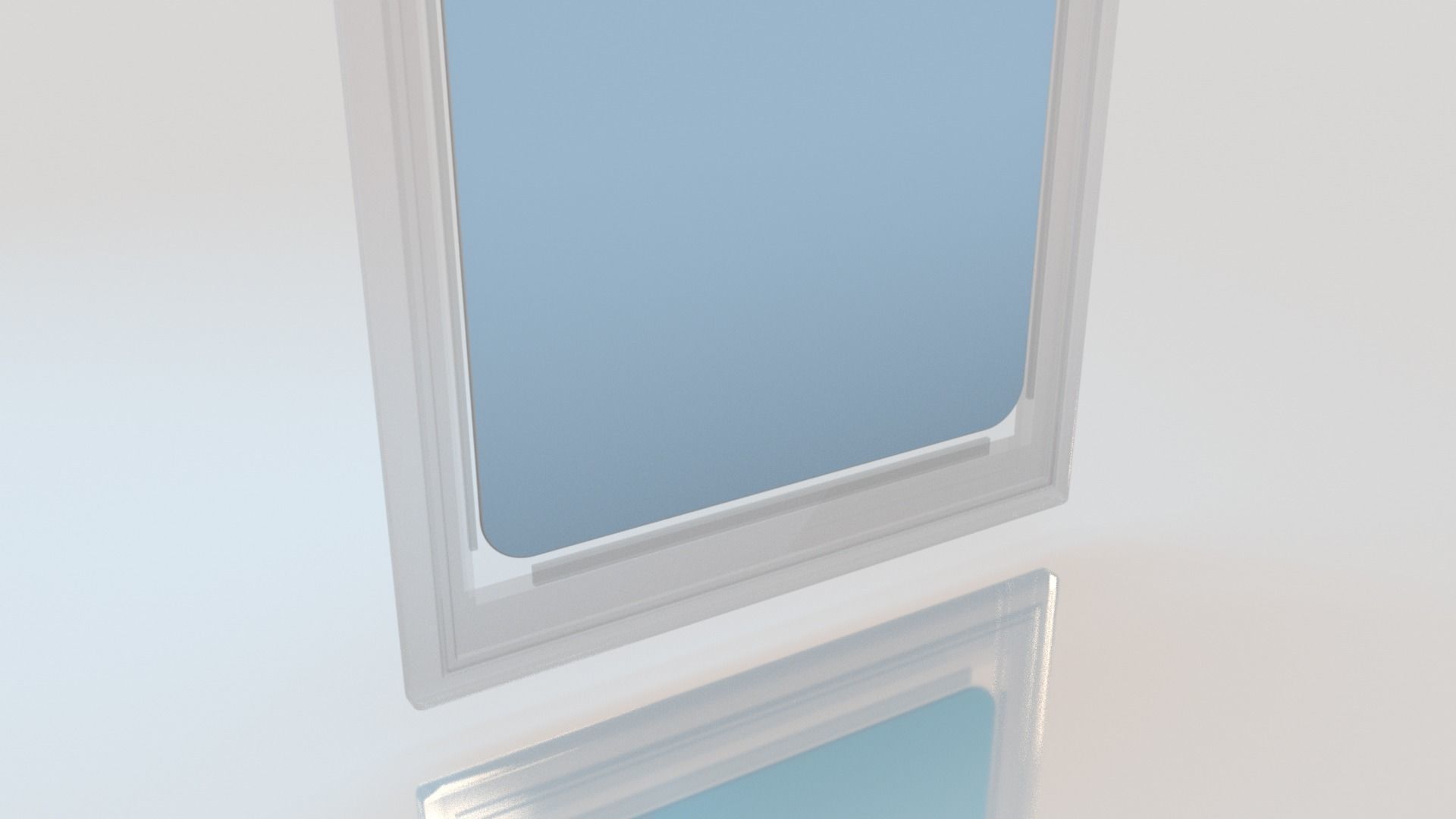 Empty Graded Card Slab Holder Case For Trading Card Games 3D model_3