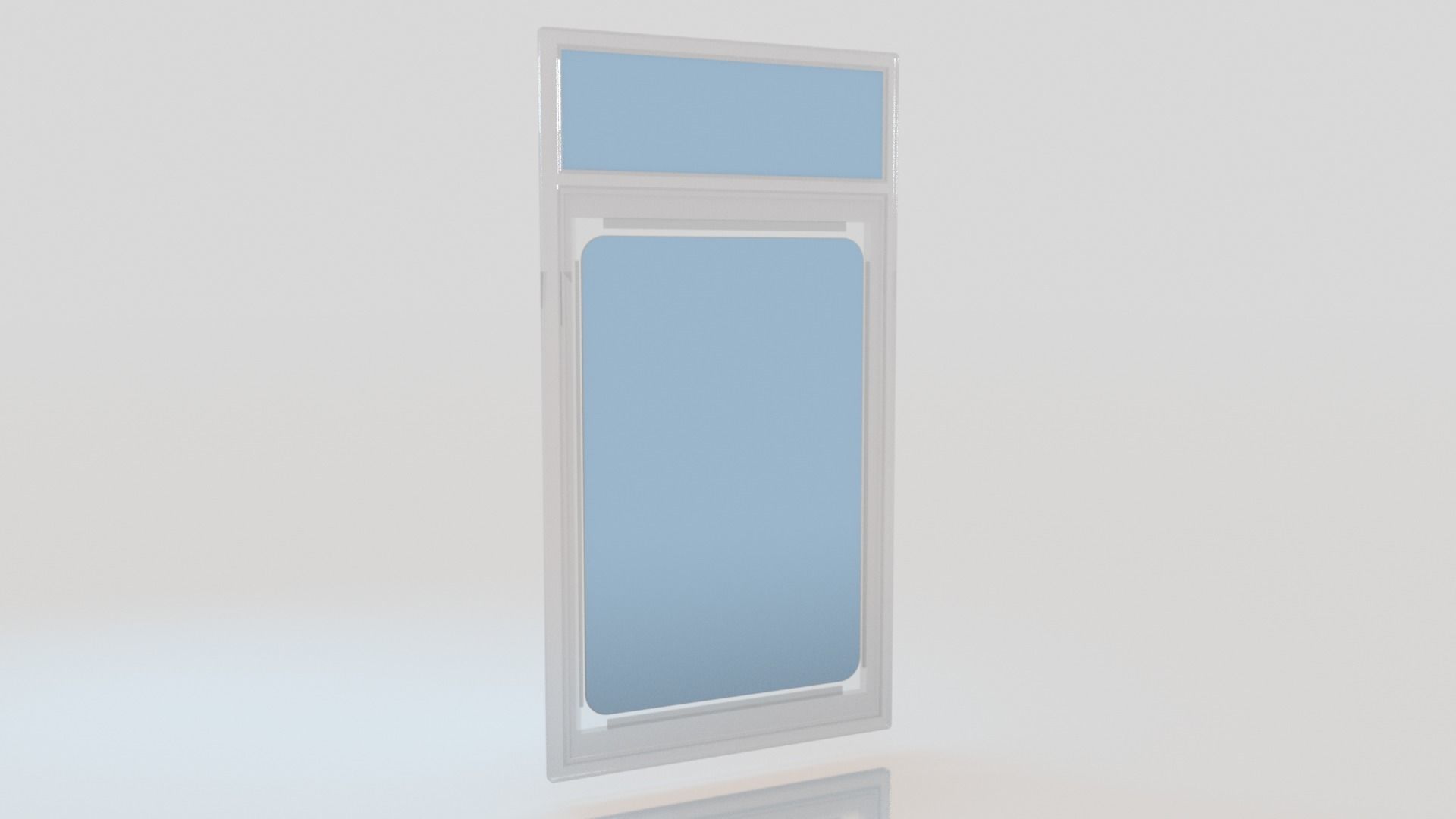 Empty Graded Card Slab Holder Case For Trading Card Games 3D model_1