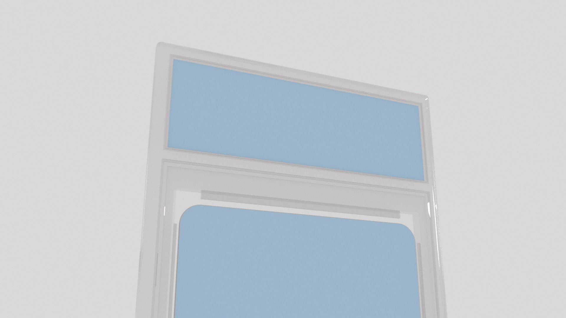 Empty Graded Card Slab Holder Case For Trading Card Games 3D model_2