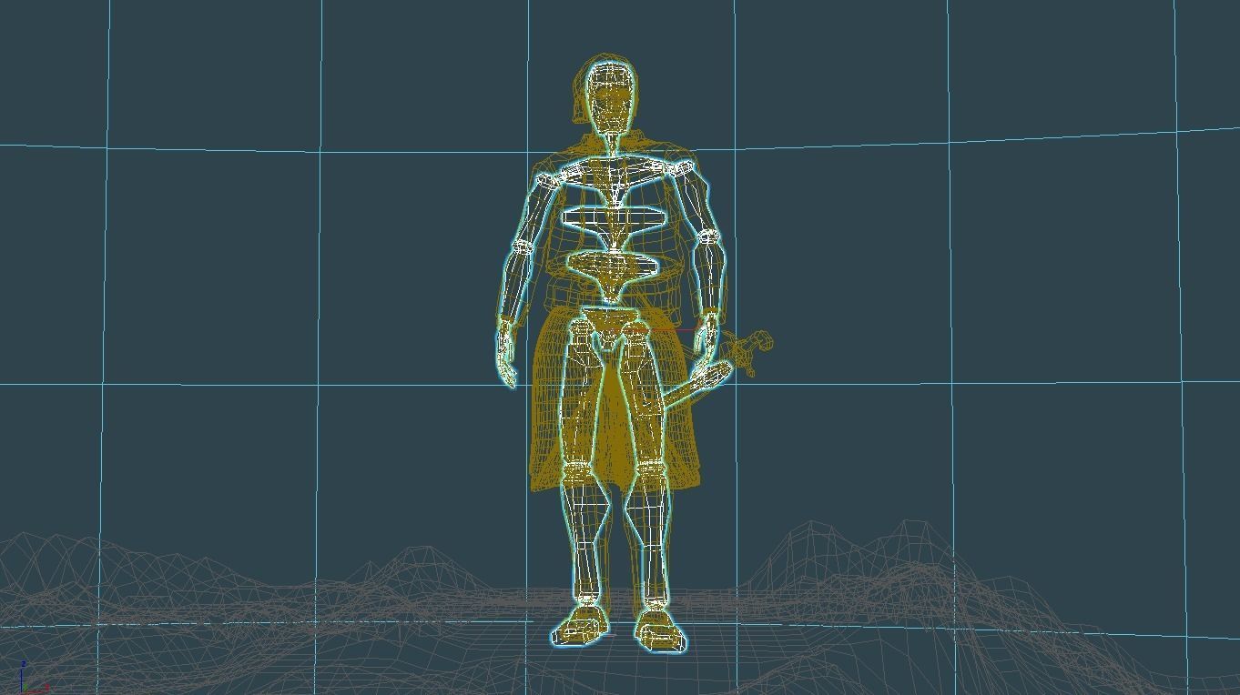 Dimitris Plapoutas Low-poly 3D model_5