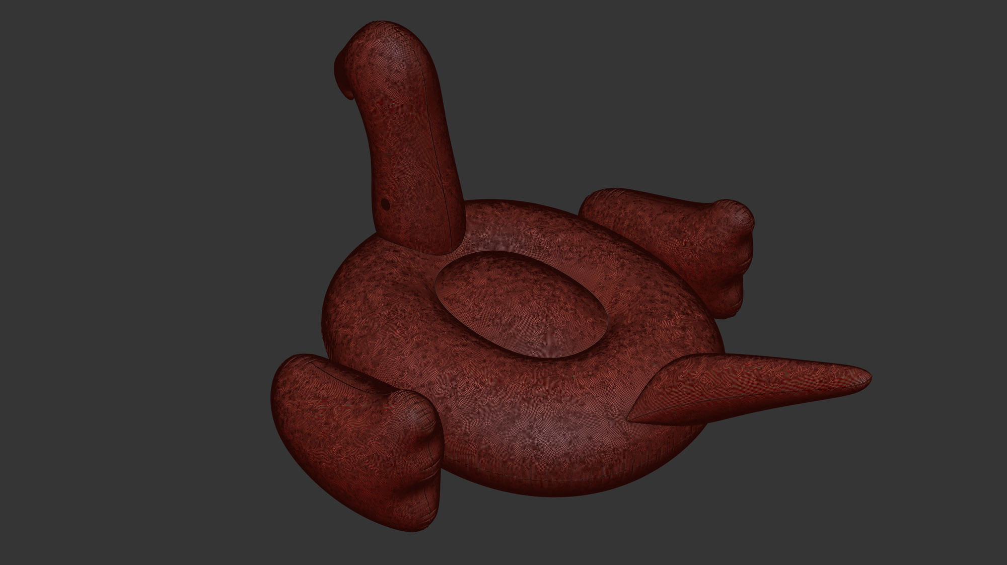 Swimline giant parrot model 3D model_5