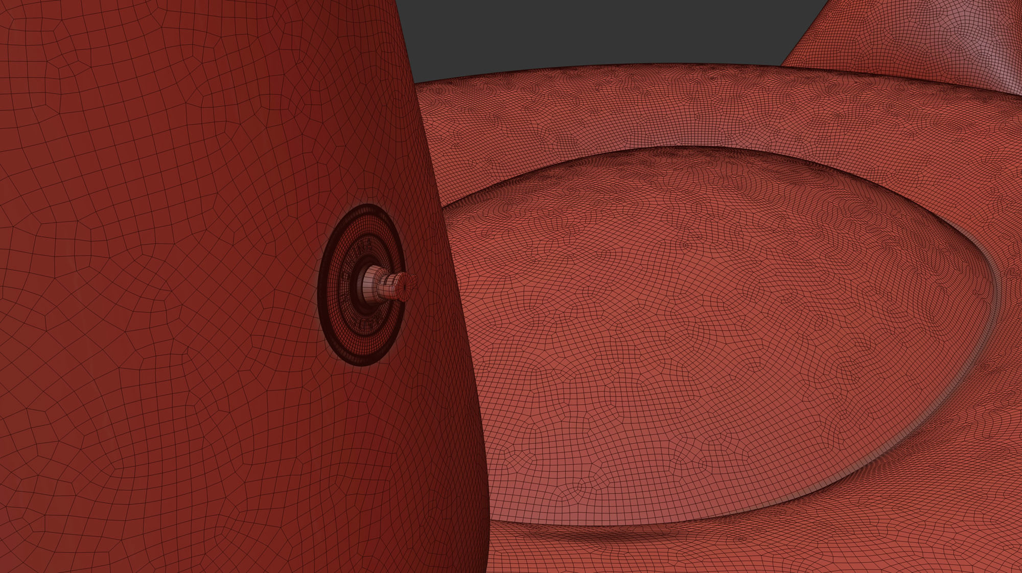 Swimline giant parrot model 3D model_7