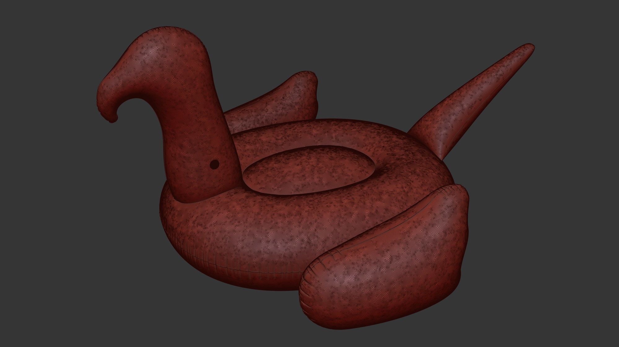 Swimline giant parrot model 3D model_11