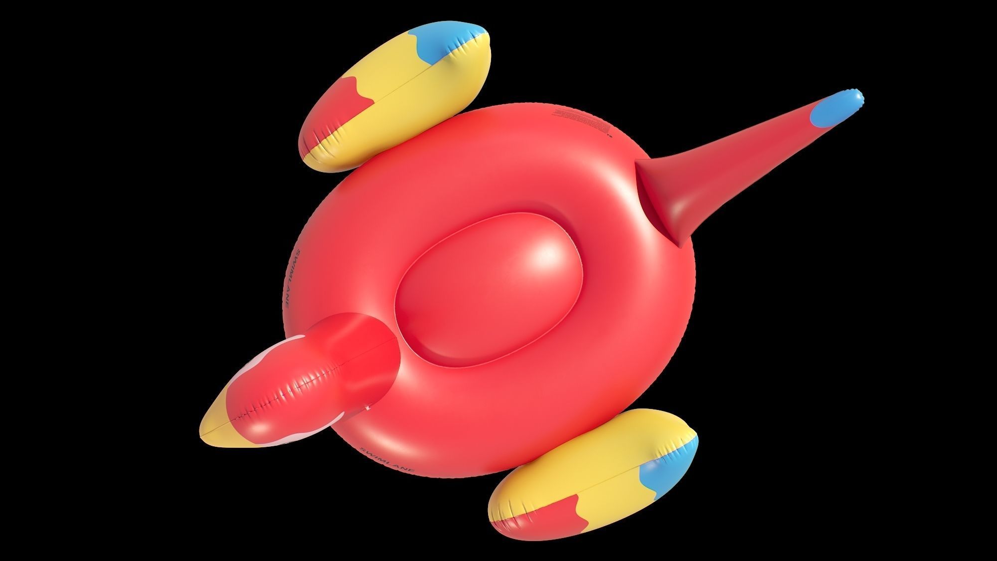 Swimline giant parrot model 3D model_12