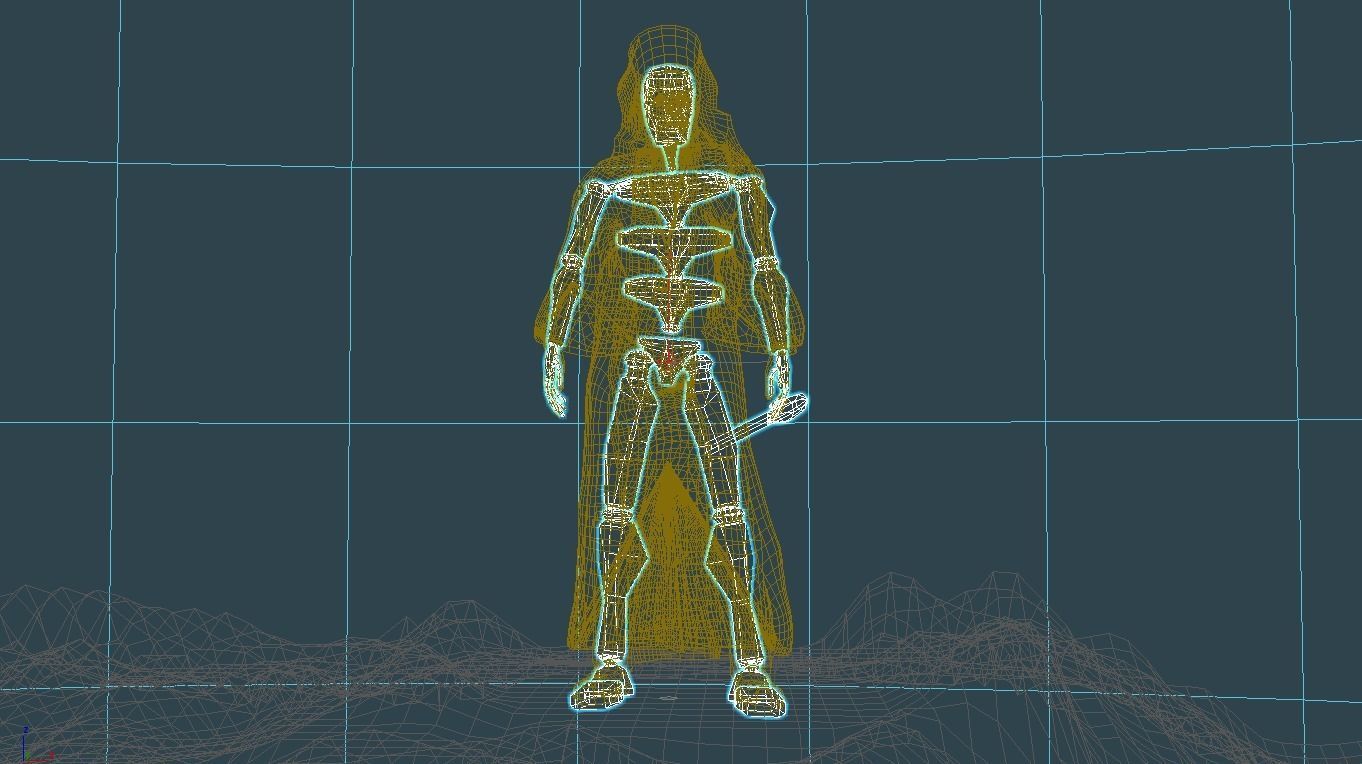 Germanos III of Old Patras Low-poly 3D model_5