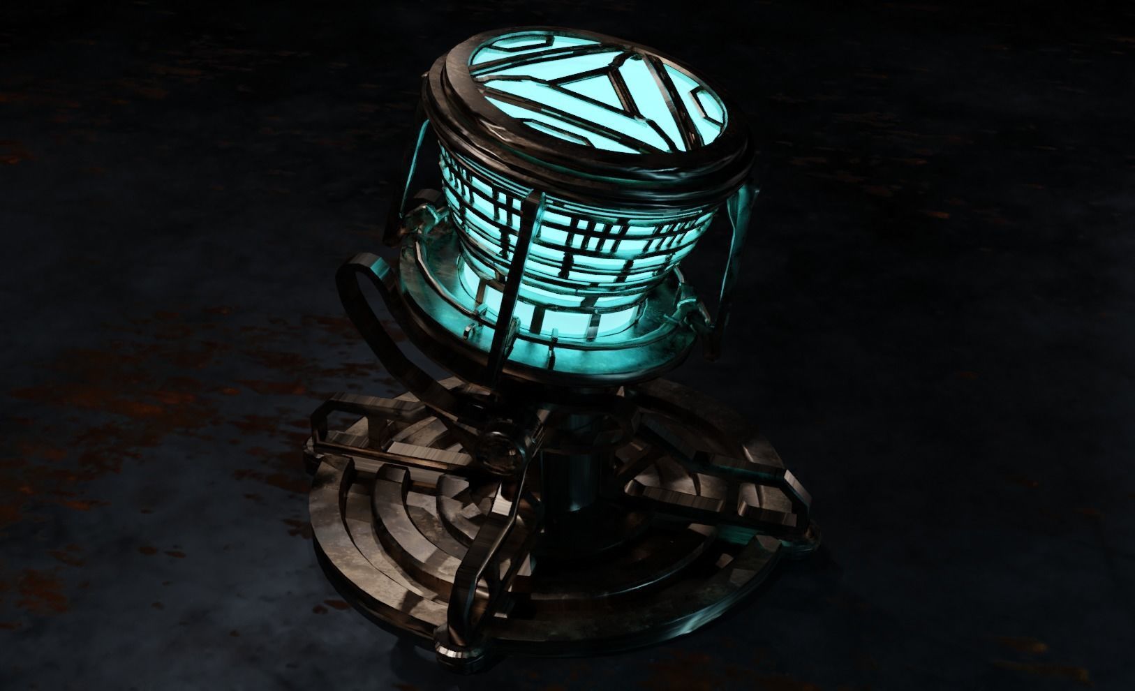 ARC REACTOR 3D model_2