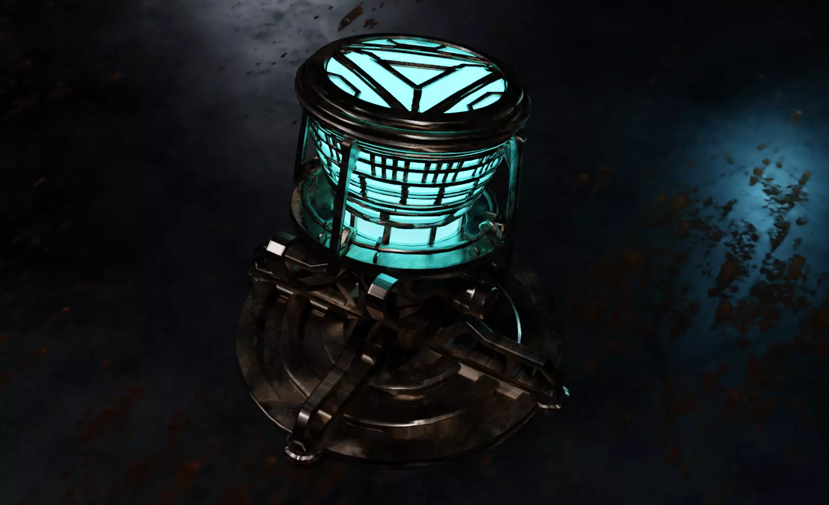 ARC REACTOR 3D model_0