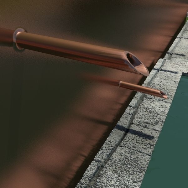 Water Feature 3D model_9