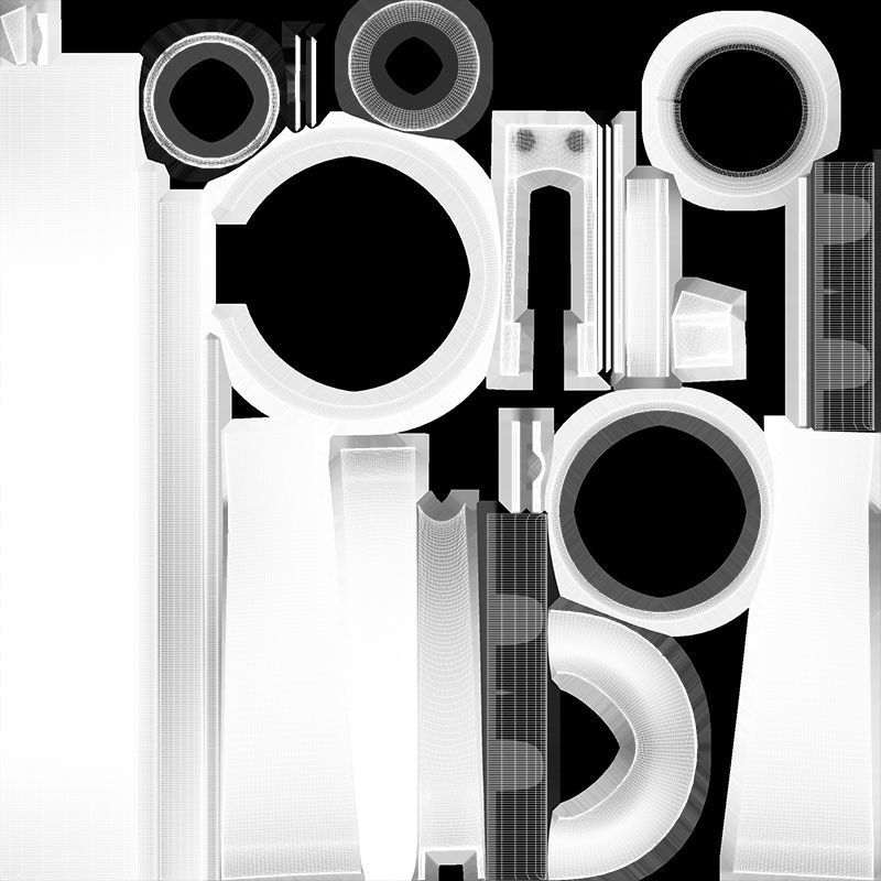 Security Camera 3D model_10