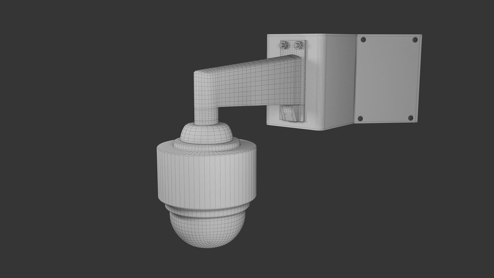 Security Camera 3D model_7