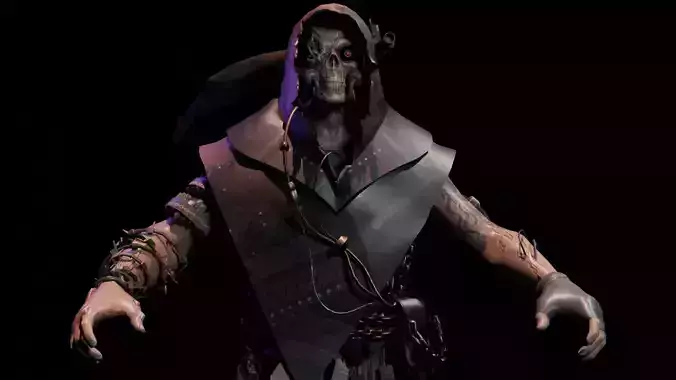 high poly model devil ready for cinematic shots and games  3D model