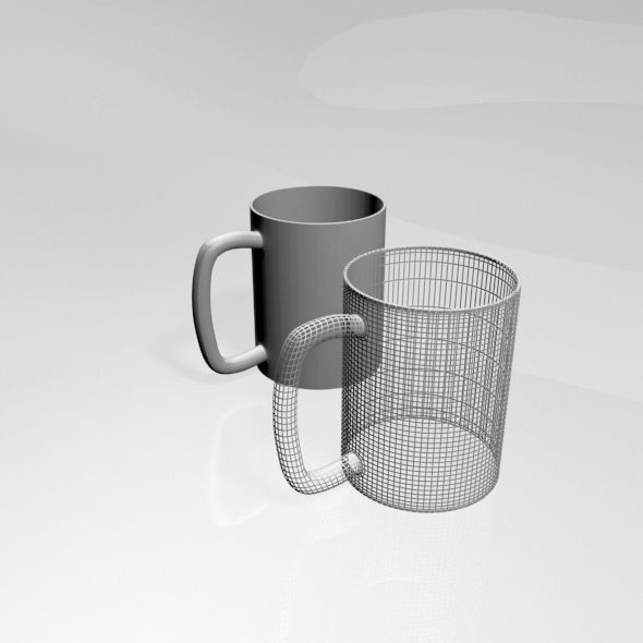 Mug 01 3D model_12