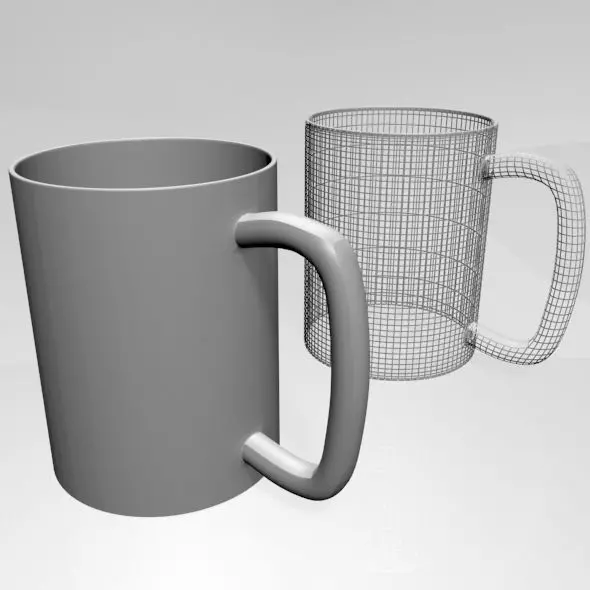 Mug 01 3D model_0