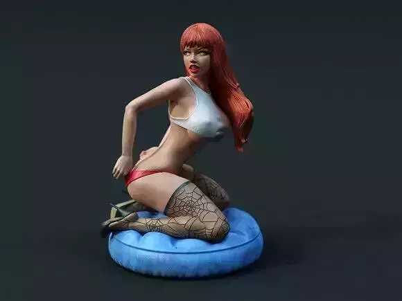 Mary Jane Ready to Play 3D print model