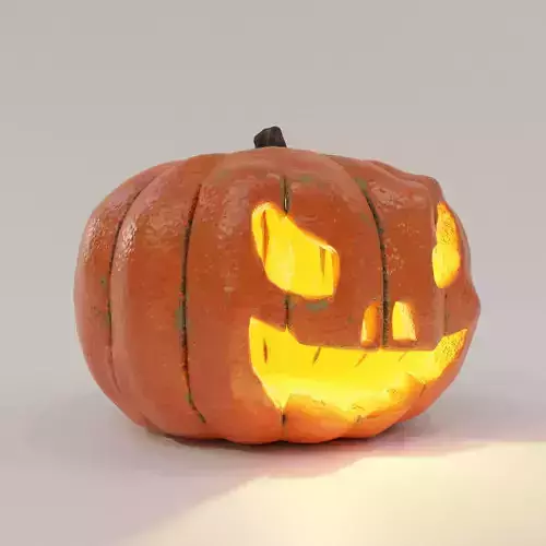 Halloween Pumpkin Jack realistic