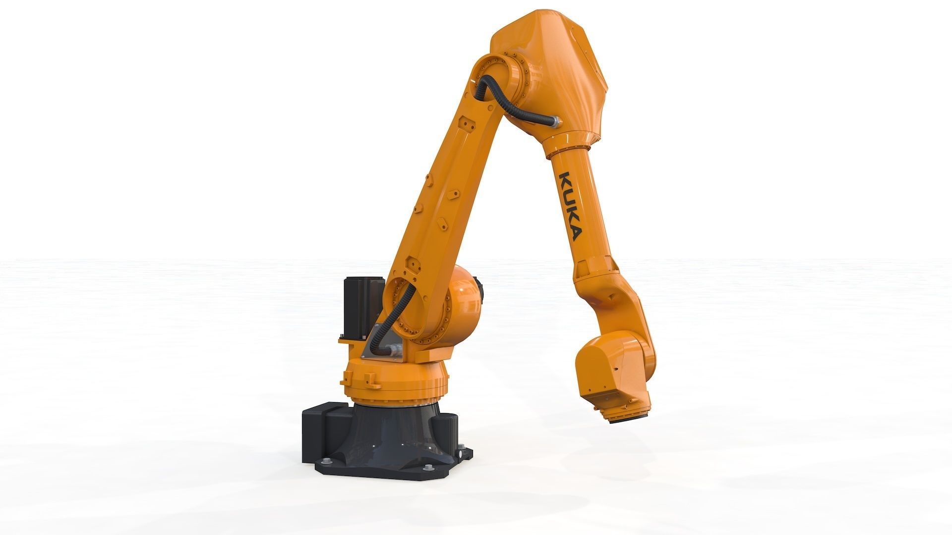 Robotic Arm Kuka Iontec Rigged  3D model_25