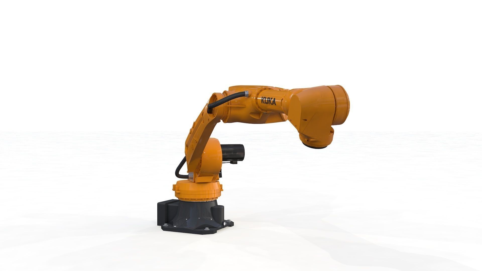 Robotic Arm Kuka Iontec Rigged  3D model_20