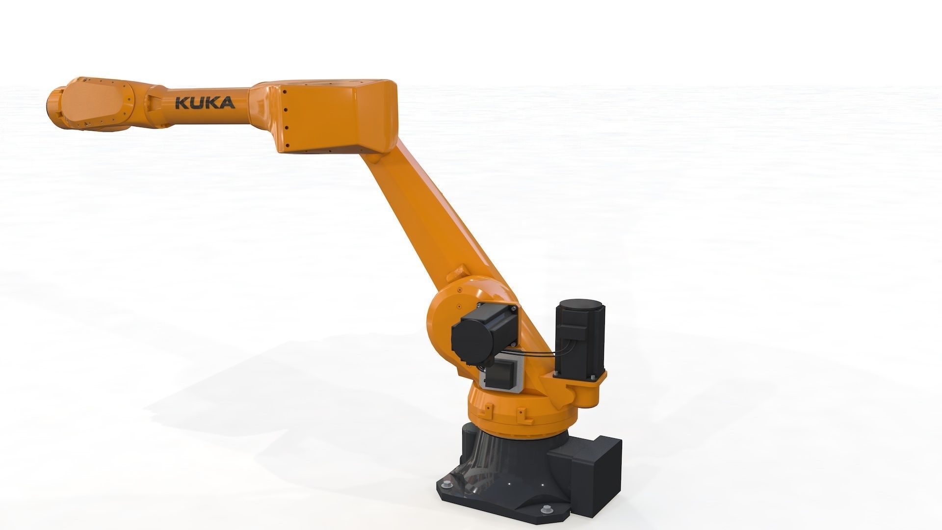 Robotic Arm Kuka Iontec Rigged  3D model_3