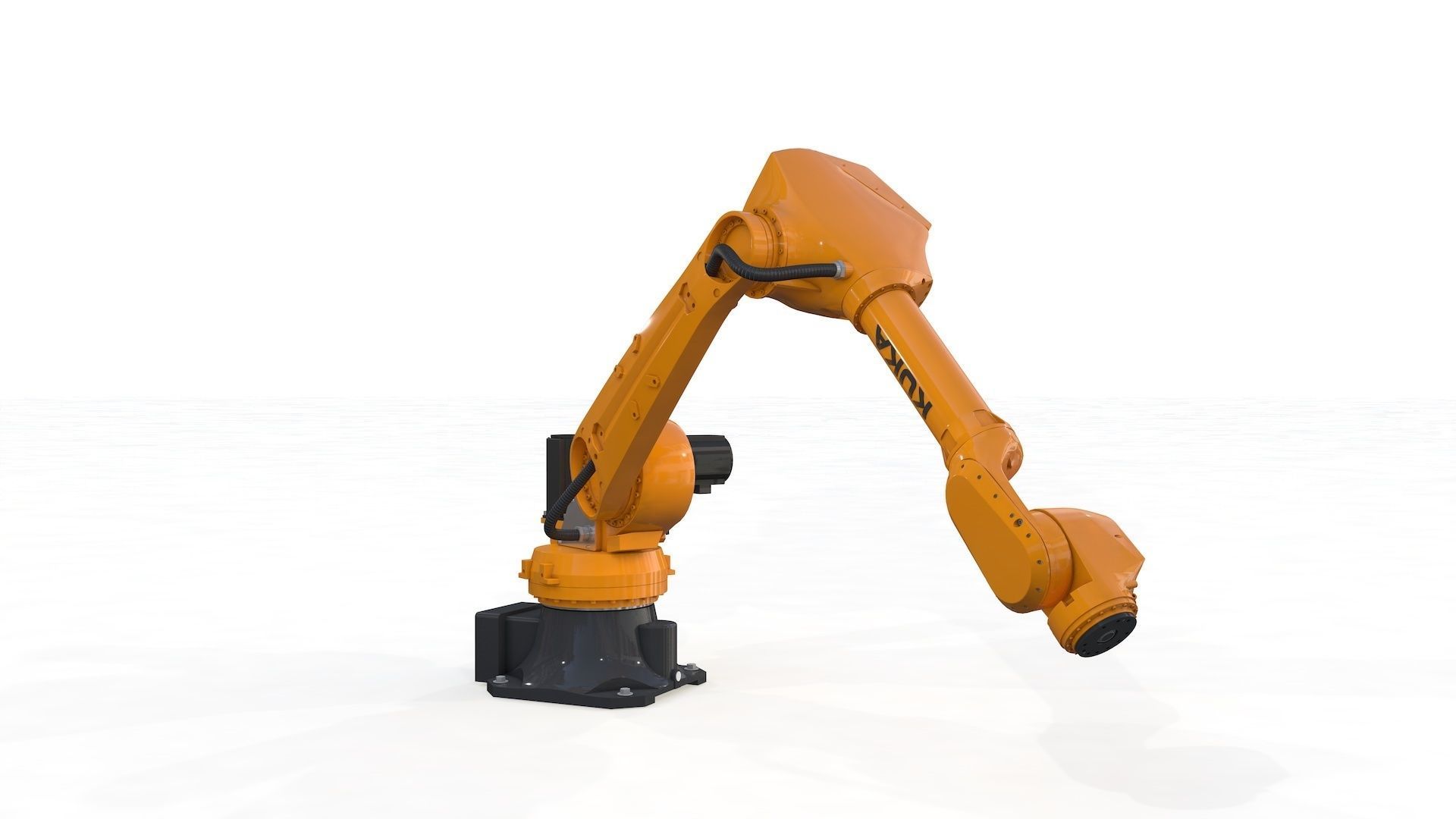 Robotic Arm Kuka Iontec Rigged  3D model_17